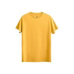 KAFT Unisex Regular Fit Basic T-Shirt Sulphur, M