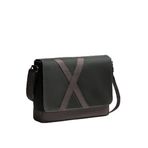 KAFT Unisex Yatay Postacı Çantası - Nevend - Asphalt