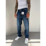 KağanKY Lacivert Lazerli Baggy Jean - 30