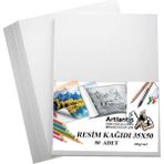 Kağıdı 35X50 50 Li 100 gr 1 Paket 35 * 50 Resim Kartonu