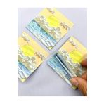 Kağıt Gemi Dükkan Doğa Temalı Yağlı Boya Tablo Batan Güneş Post-It