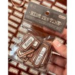 Kağıt Gemi Dükkan Hide The Time Serisi Universe I Love You kelly Ingilizce Günlük Kelimeler 100 Adet Kağıt Sticker/Etiket/Çıkartma