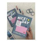Kağıt Gemi Dükkan Nice Day Kot Desenli Renkli Özel Tasarımlı Ajanda /scrapbook/notebook/bullet Journal