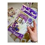 Kağıt Gemi Dükkan Purple Sky At Night 59 Parça Dopdolu Özel Tasarım Hediyelik Mor Sticker/Etiker/Çıkartma Scrapbook Kâğıt Kelebek Seti 1512S1101