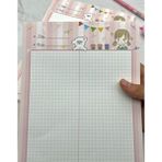 Kağıt Gemi Dükkan Sevimli Kız Pembe B5 Not Defteri / Scrapbook / Planlayıcı / Notebook / Bullet Journal