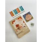 Kağıt Gemi Küçük Prens Temalı Journal Seti Krem Renk Defter/postit/turkuaz Indeks/ Beyaz Lale Klips