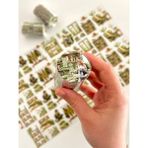 Kağıt Gemi Vintage Green Interior Room Yeşil Ev Tasarımı 2m Washi Bant/masking Tape/desenli Bant/bullet Journal
