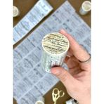 Kağıt Gemi Vintage Letter Kraft 2m*6cm Washi Bant/eski Kağıt Mektup Desenli Bant/tipografi/washi Tape/masking Tape