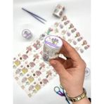 Kağıt Gemi Vintage Tea Garden 2m Washi Bant/washi Tape/masking Tape/desenli Bant