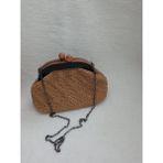 Kağıt Ip Omuz Çantası - En : 27 cm Boy : 20 cm - 028-Kahverengi
