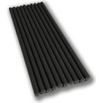 Kağıt Kaplı Siyah Kağıt Pipet - 1000 Adet