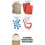 Kağıtlar - Defterler - Metinler - Daktiloya Çekilmiş Şiirler / 4 Kitap Set + Okuma Sticker'ları