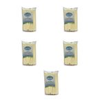 Kağıtlı Sargılı Beyaz Tek Kullanımlık Düz Pipet Kamış 23 Cm. - 200 Adetlik 5 Paket