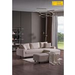 Kagu Corner Flavia Köşe Takımı Puflu