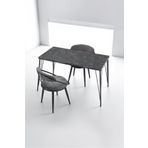 Kagu Ruby Masa 60x120 2 Relax Sandalye Mutfak,çalışma Odası,ofis,balkon Takımı