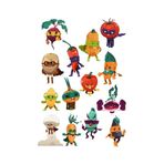 Kahraman Bitkiler Sticker Set1 15 Parça Telefon, Tablet, Defter, Laptop Sticker