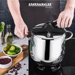 Kahramanlar 12 lt Platin Düdüklü Tencere