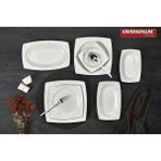Kahramanlar Art 5706 Karebone 55 Parça Yemek Takımı