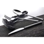 Kahramanlar Ege 30 Parça Gümüş Çatal Kaşık Bıçak Seti