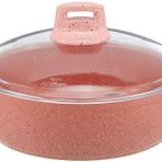 Kahramanlar Fiesta Pembe 24 cm Karnıyarık Tenceresi
