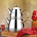 Kahramanlar Roma Gold Mini Çaydanlık