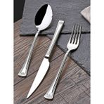 Kahramanlar Tuğra 30 Parça Gümüş Çatal Kaşık Bıçak Seti