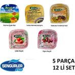 Kahvaltılık Piknik Set 5 Parça (12 Li Set) - 900 gr