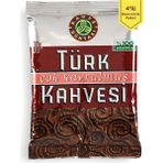 Kahve Dünyası 100G 4'lü Çok Kavrulmuş Türk Kahvesi %100 Arabica Ekonomik Paket Sade Aroma - 100 gr