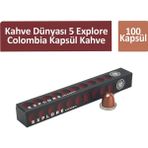 Kahve Dünyası 5 Explore Colombia Kapsül Kahve 100 Kapsül - 1 Adet