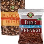 Kahve Dünyası Bademli Draje ve Damla Sakızlı Türk Kahvesi - 1 Adet