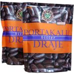 Kahve Dünyası Bitter Çikolata Kaplı Portakal Draje 60 gr (2 Adet) Lezzetli Tatlı Atıştırmalık - 1 Adet