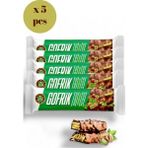 Kahve Dünyası Gofrik Sütlü Antep Fıstık Ezmeli Boz Antep Fıstık Parçalı 33 gr x 5 Adet