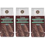 Kahve Dünyası Orta Kavrulmuş Çekirdek Türk Kahvesi %100 Arabica 1kg x 3 Adet - 1 kg