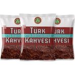 Kahve Dünyası Orta Kavrulmuş Türk Kahvesi 100 gr 3'lü Paket Brezilya Menşeli Eşsiz Lezzet