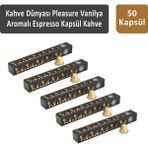 Kahve Dünyası Pleasure Vanilya Aromalı Espresso Kapsül Kahve 50 Kapsül - 50 Adet