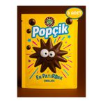Kahve Dünyası Popçik Patırdak Patlayan Şeker ve Çilek Aromalı Çikolata Kaplı Buğday Patlağı 40 g (3 Adet)