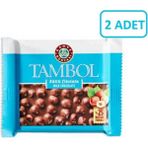 Kahve Dünyası Tambol Sütlü Fındıklı Çikolata 77 gr x 2 - 1 Adet