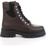 Kahve Hakiki Deri Kadın Bot & Bootie K02462040403