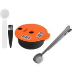 Kahve Kapsül Pod, Pp W / Fırça W / Kaşık Montaj Tassimo Cafe Office 180 ml Için