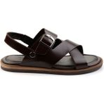 Kahve Leather Erkek Sandalet E05433071014