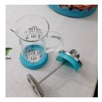Kahve Ve Çay French Press,silikon French Press Bitki Çayı Demliği Filtre Kahve Potu 350ml