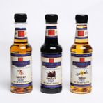 kahve ve kokteyl şurubu seti 3x250 ml -toffe nut,çikolata,vanilya