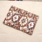 Kahverengi Çelenk Tarzı 4-69X48CM Pet Battaniye Köpek Yatağı Ropa Perro Yumuşak Kalınlaşmış Polar Ped Yataklar Köpekler Için Mat Kedi Kanepe Yastık Ev Kilim Sıcak Köpek Uyku Örtüsü (Yurt Dışından) - Kedi yuvaları ve kedi matları