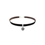 Kahverengi Kadife Galaksi Kolye Ucu Kadın Choker Kolye BS-BRKD-8694528