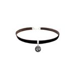 Kahverengi Kadife Kadın Unicoro Choker Kolye BS3118