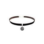 Kahverengi Kadife Kadın Unicoro Choker Kolye