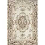 Kahverengi Klasik Pamuk Makinada Yıkanabilir Kaymaz Taban Dijital Makine Baskı Salon Halı-I-Srk_Vintage-159-300x400