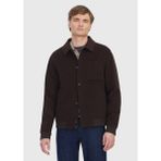 Kahverengi Regular Fit Dik Yaka Casual Örme Mont - XL