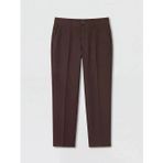 Kahverengi Regular Fit Gabardin Erkek Takım Elbise Pantolonu