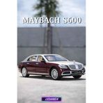 Kahverengi Renkli Mercedes Maybach S600 1/24 Diecast Koleksiyon Maket Model Araba CHE ZHİ